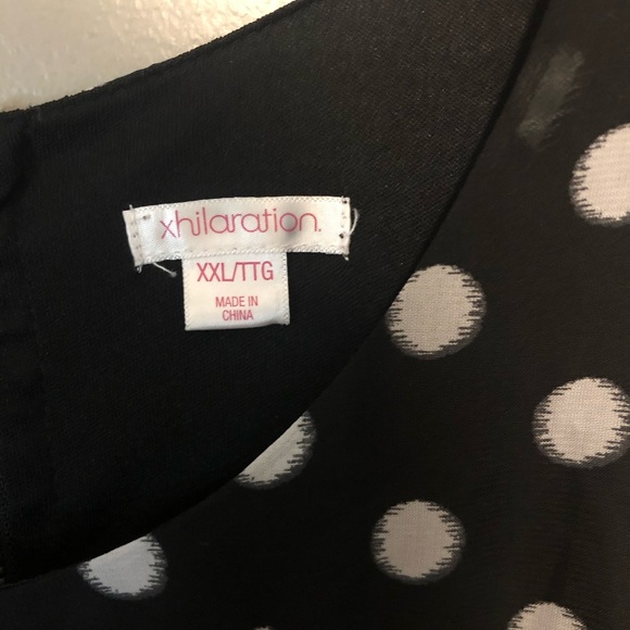 Xhilaration Pokda Dot Dress - Picture 3 of 6